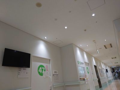 静岡県某総合病院様　LED照明改修工事